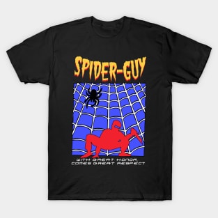 Spider Guy Meme Knock Off Comic Super Hero Parody Off Brand MCU Dumb Mug Shirt Sticker Pin Tapestry T-Shirt